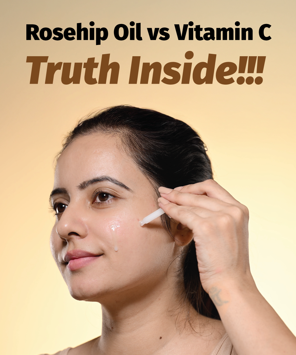 Rosehip Oil vs Vitamin C