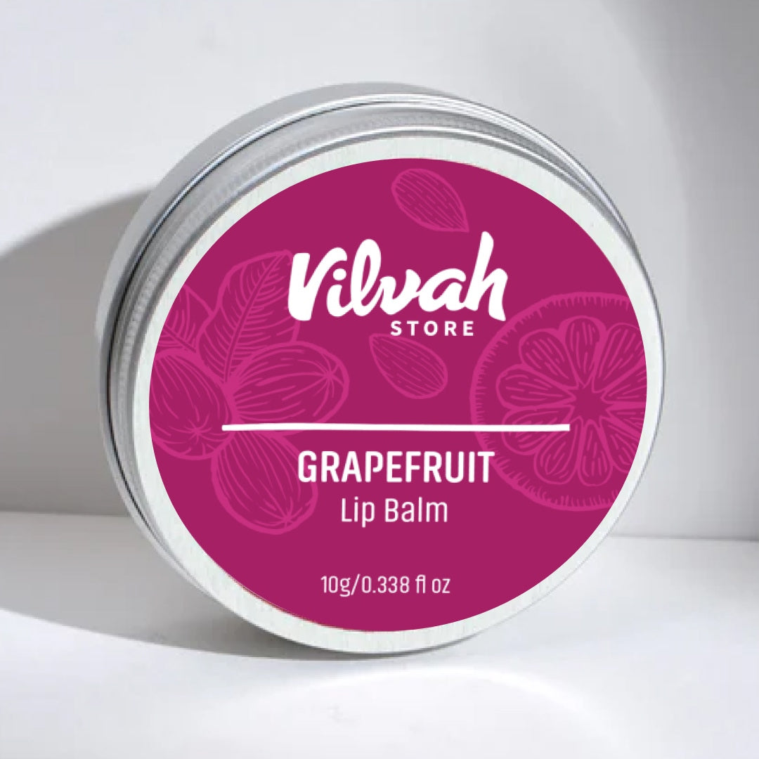 vilvah grapefruit lip balm