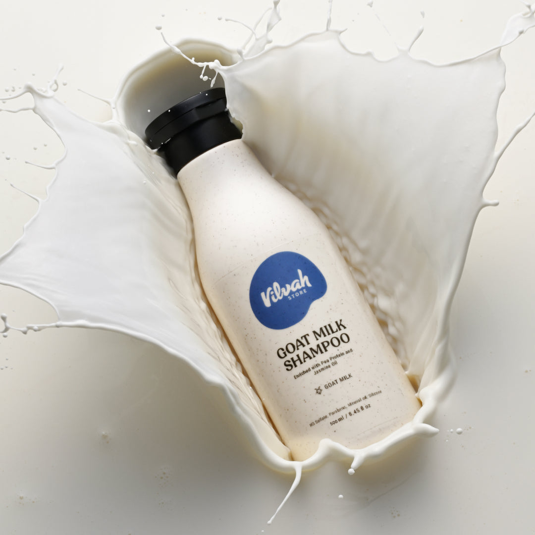 vilvah goat milk shampoo