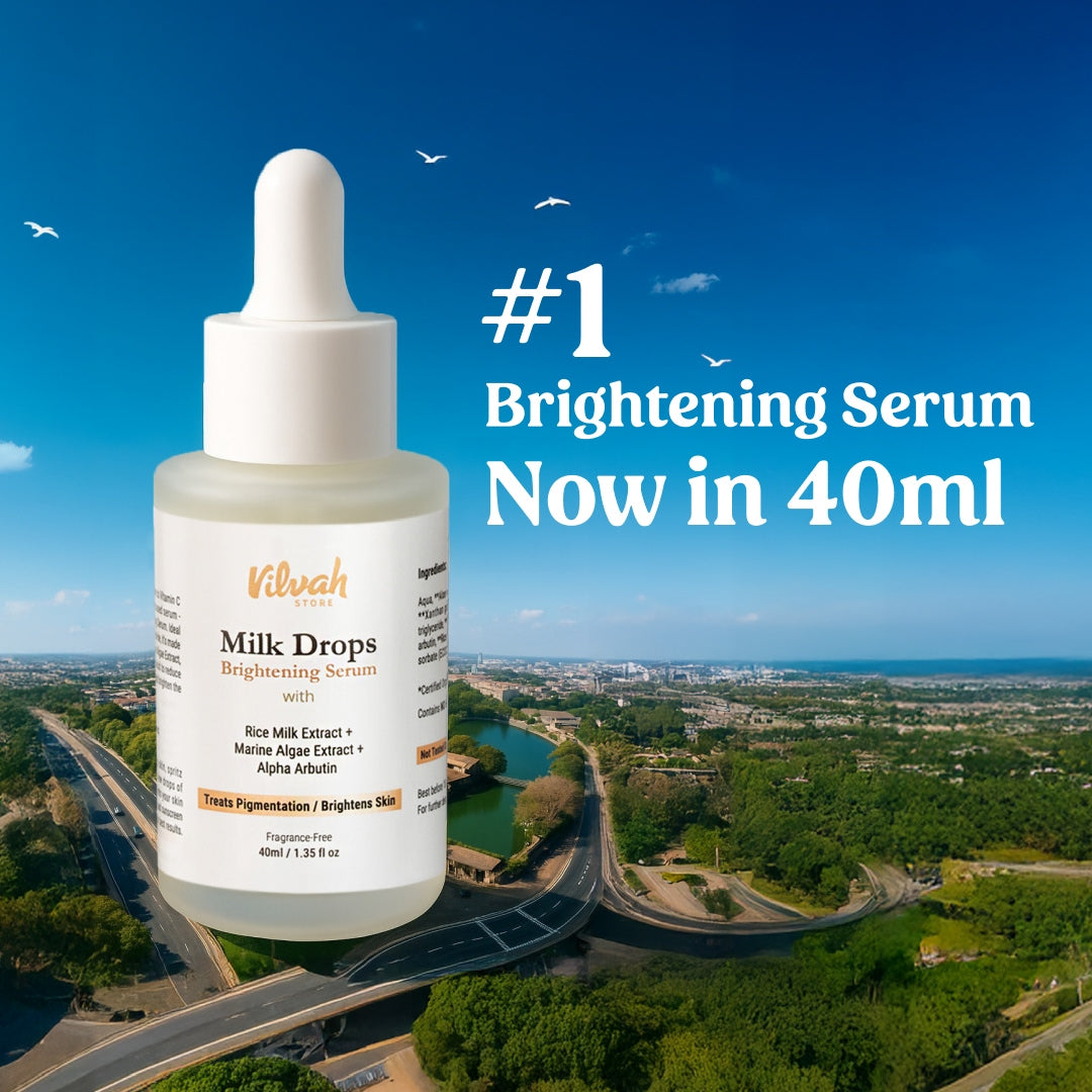 40ml milk drops brightening serum