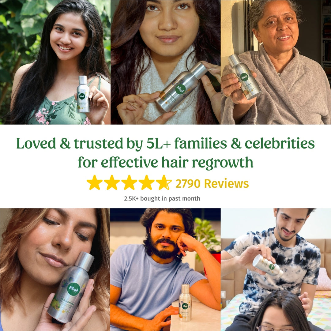 vilvah hair growth oil star ratings and reviews