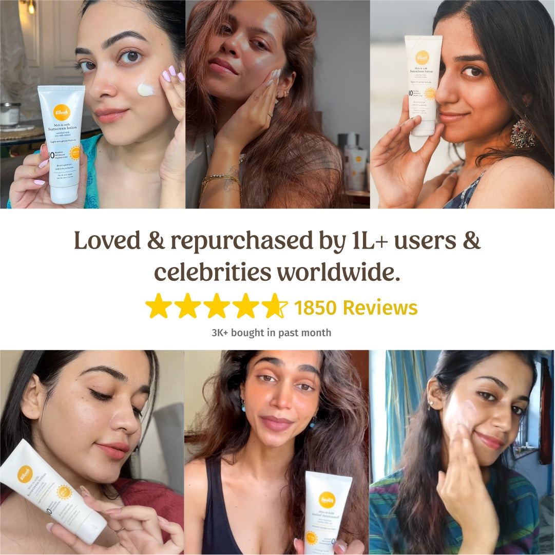 vilvah sunscreen SPF 50 star ratings and reviews