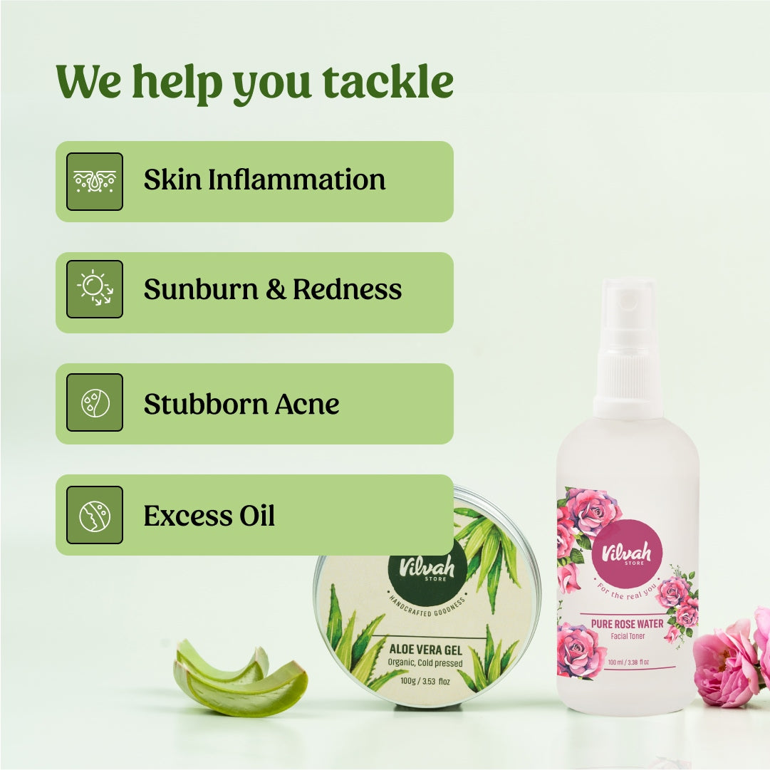 benefits of Vilvah Sensitive Skin Combo