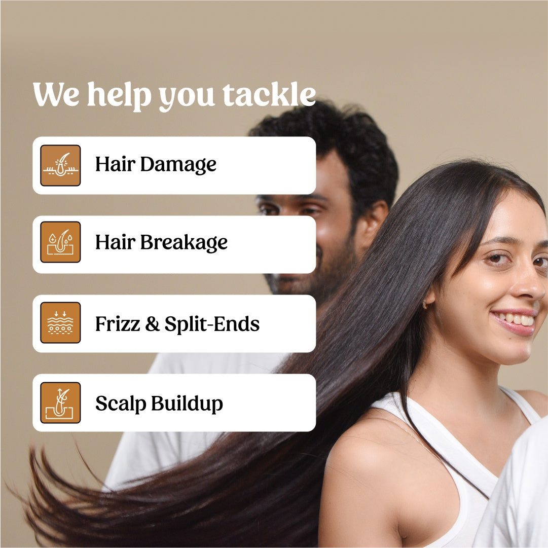 Benefits of Vilvah Goat Milk Hair Combo
