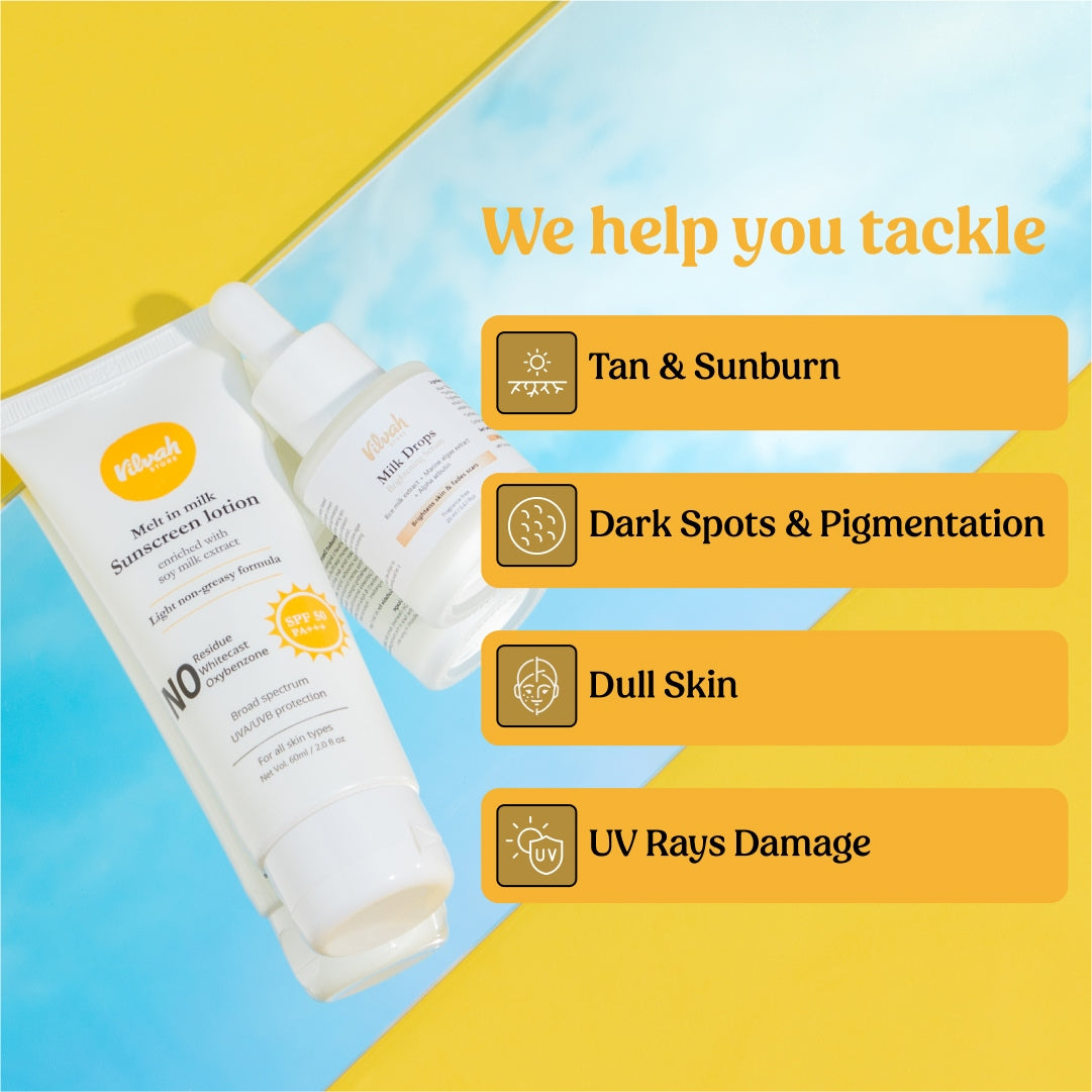 benefits of vilvah skin brightening combo