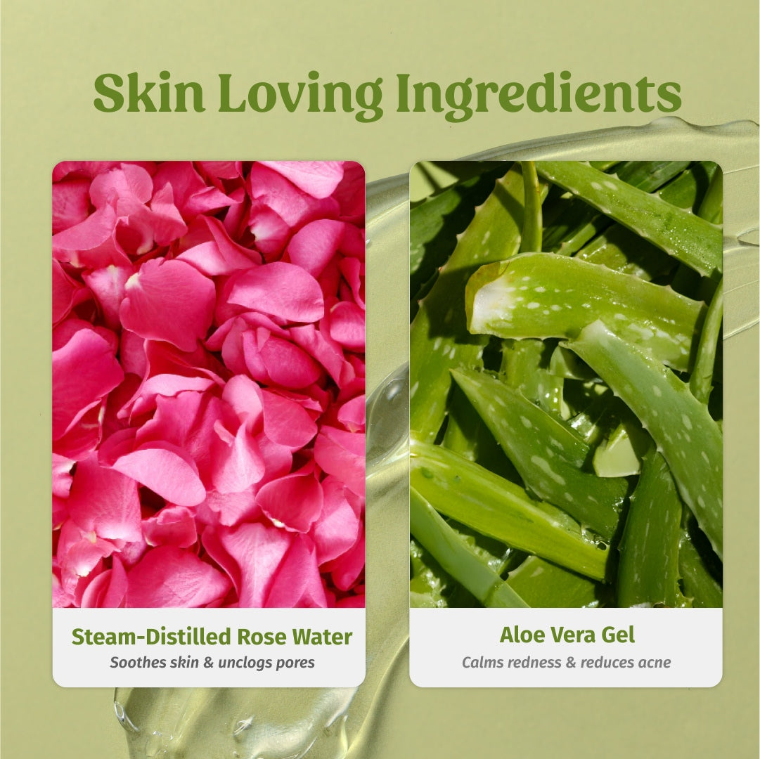 ingredients of Vilvah Sensitive Skin Combo