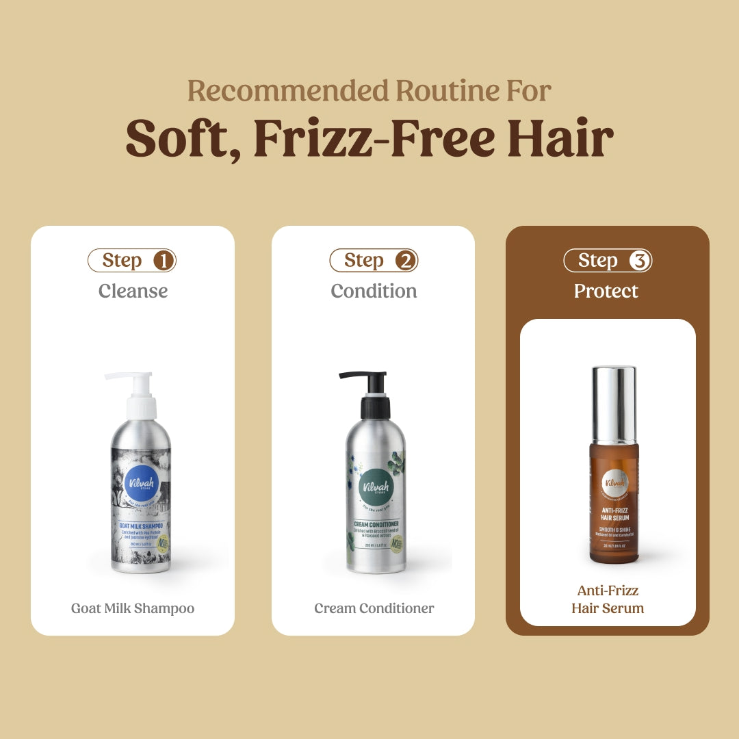 best routine for soft and frizz-free hair