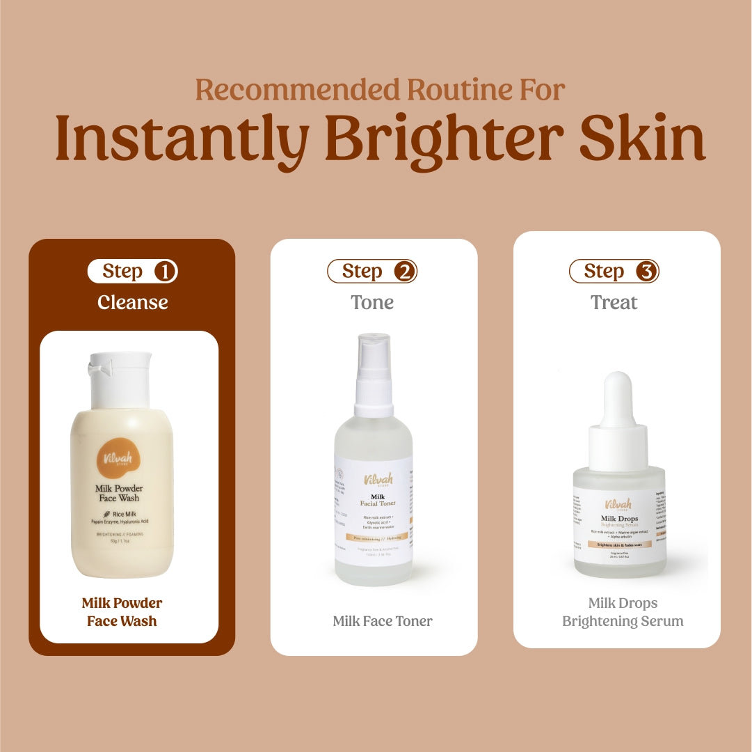 Best face care routine for instant brighter skin