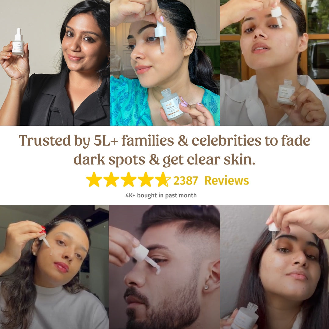 vilvah milk drops serum star ratings and reviews