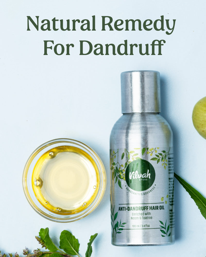 anti dandruff hair oil - Vilvah