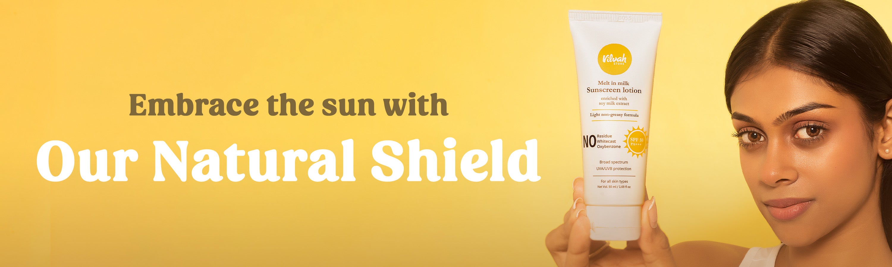 sunscreen for UV protection - Vilvah