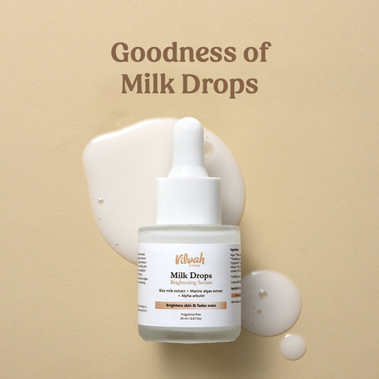 benefits of milk drop serum - Vilvah
