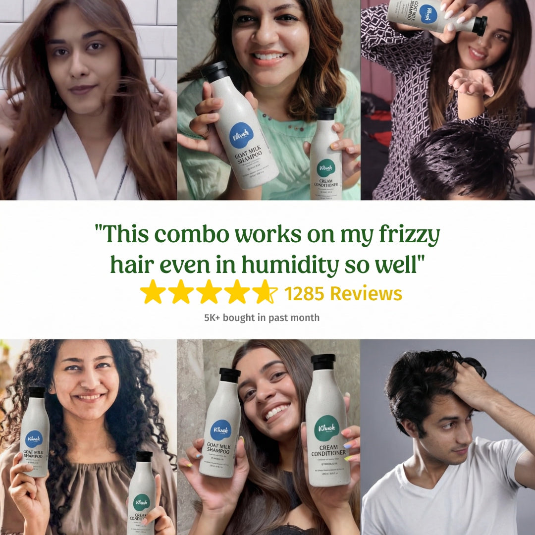 star ratings and reviews of vilvah bestseller hair combo