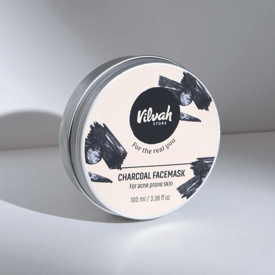 charcoal face mask - Vilvah