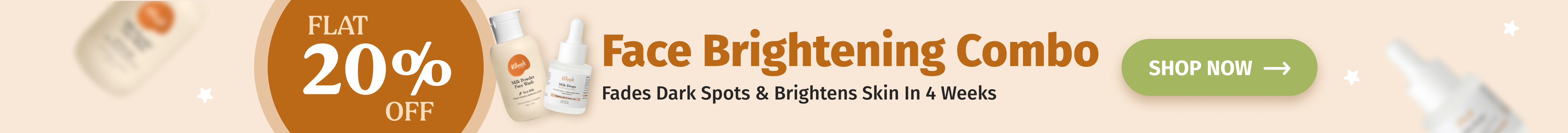 vilvah face brightening combo at flat 20% off