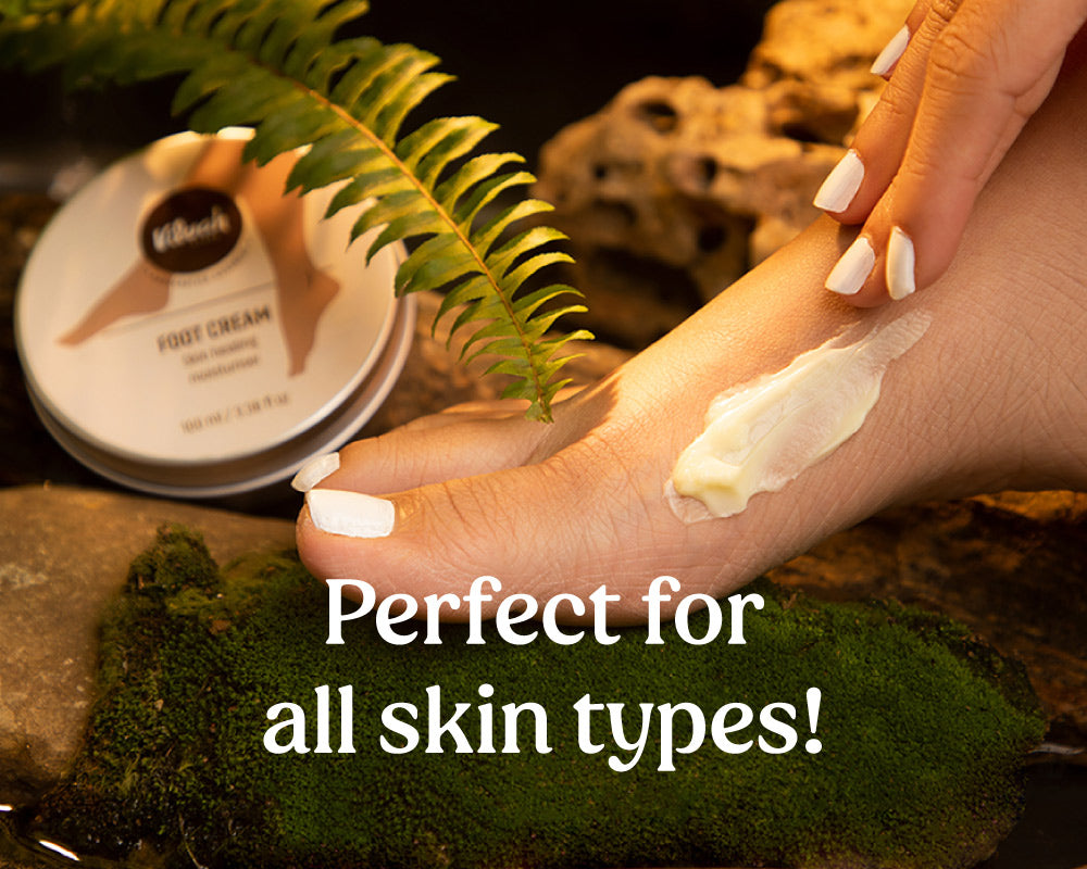 how to use foot cream - Vilvah