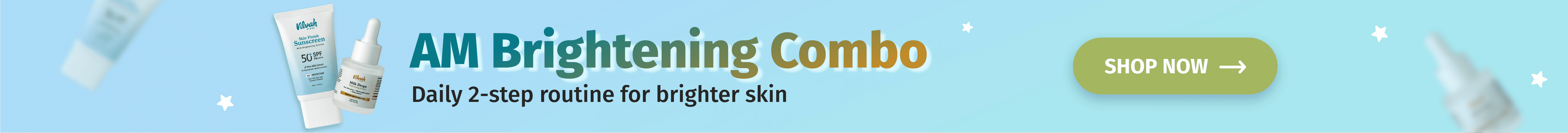 Vilvah AM Brightening Combo