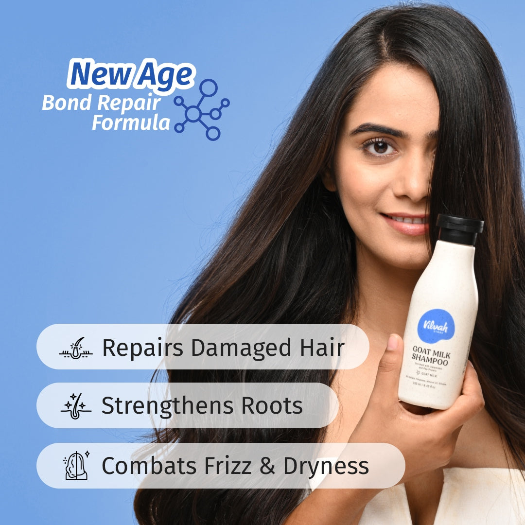 benefits of vilvah goat milk shampoo