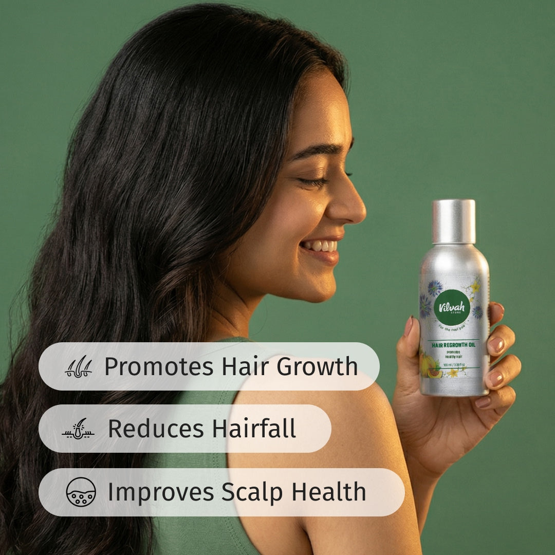 Benefits of Vilvah Hair Regrowth Oil