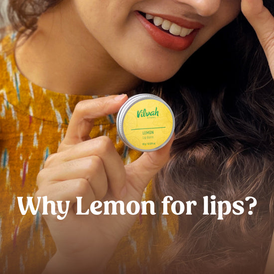 lemon lip balm benefits - Vilvah