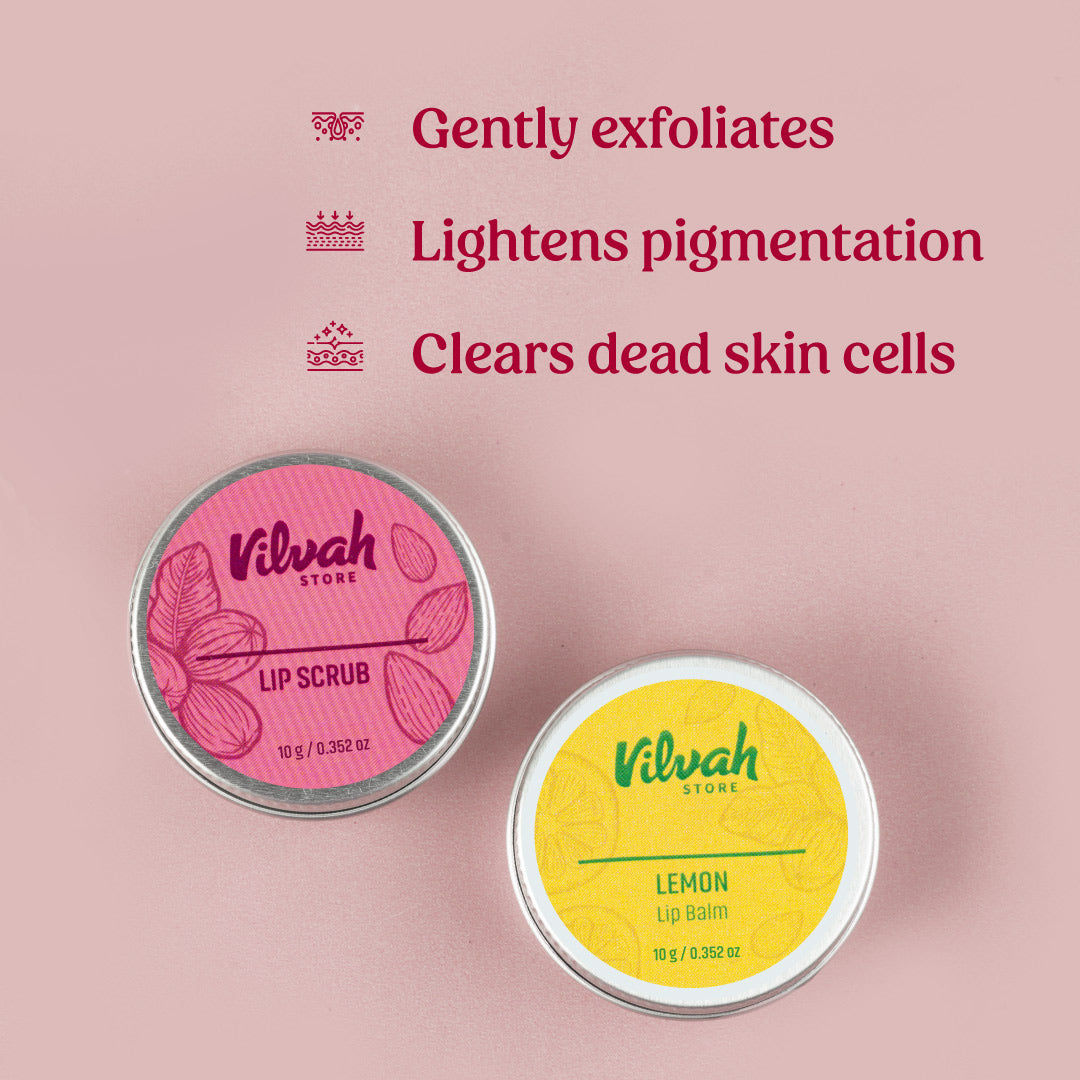 lip lightening combo benefits - Vilvah