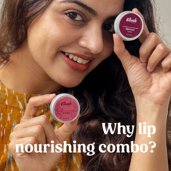 benefits of lip nourishing combo - Vilvah