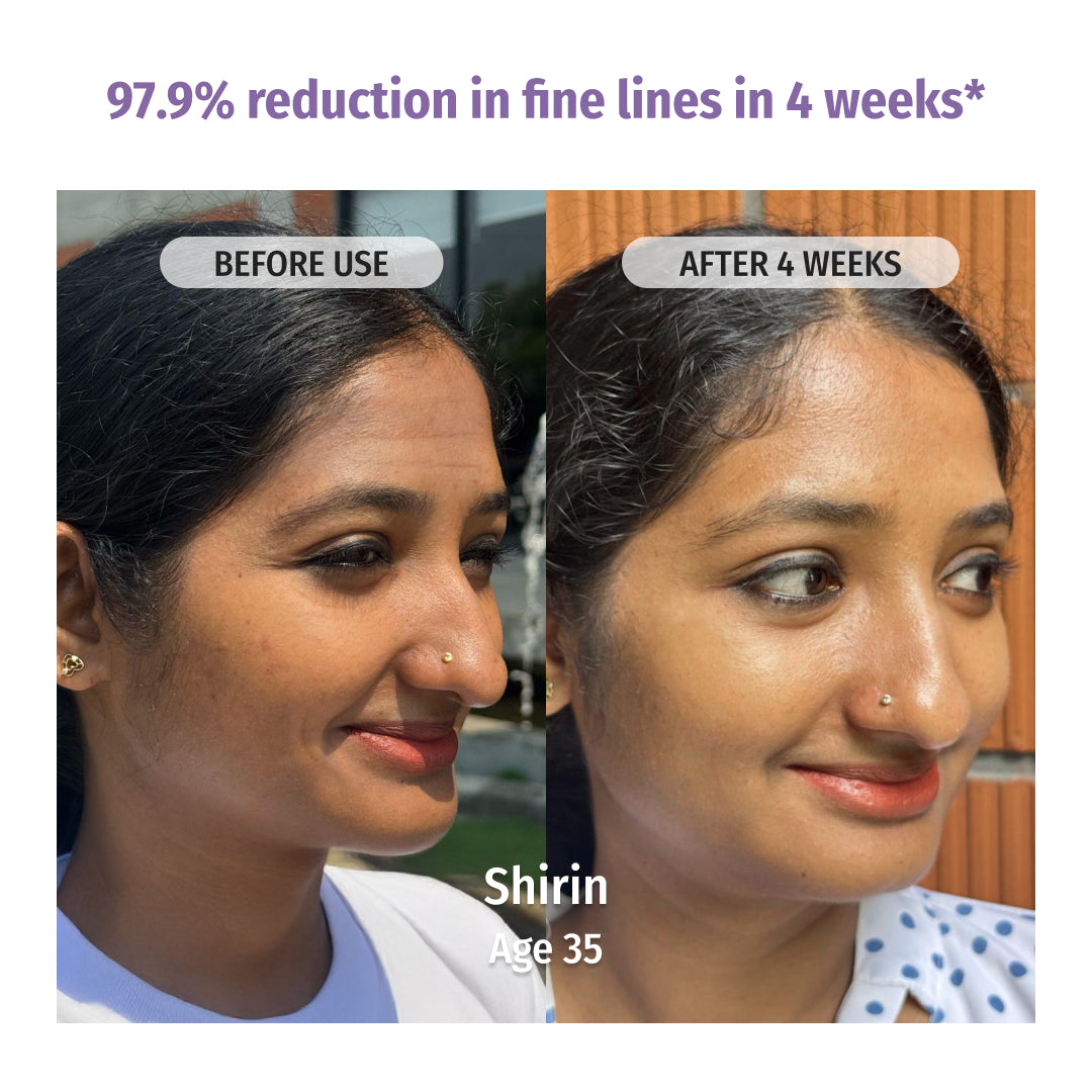 vilvah better ageing serum reduces fine lines in four weeks
