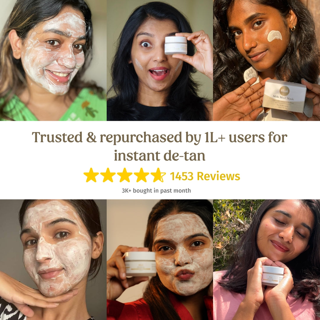 Reviews and Star Ratings of Vilvah Milk Mud Mask