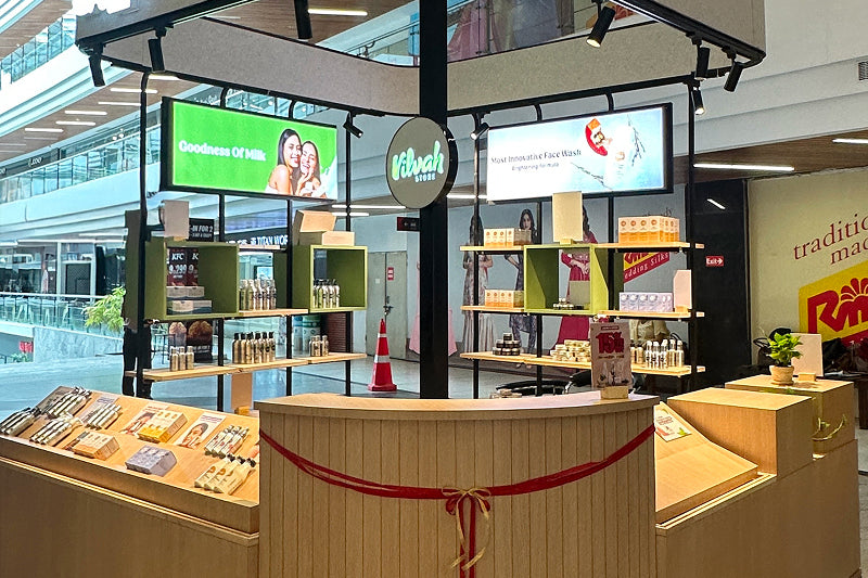 vilvah store kiosk at brookfields coimbatore