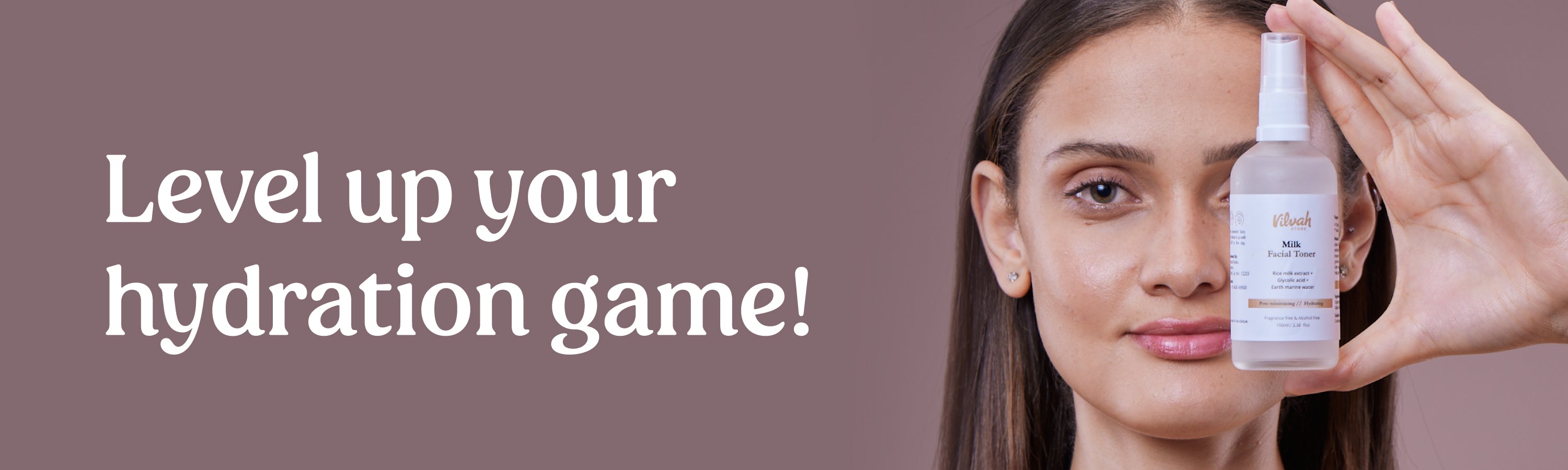 best facial toner for skin hydration - Vilvah