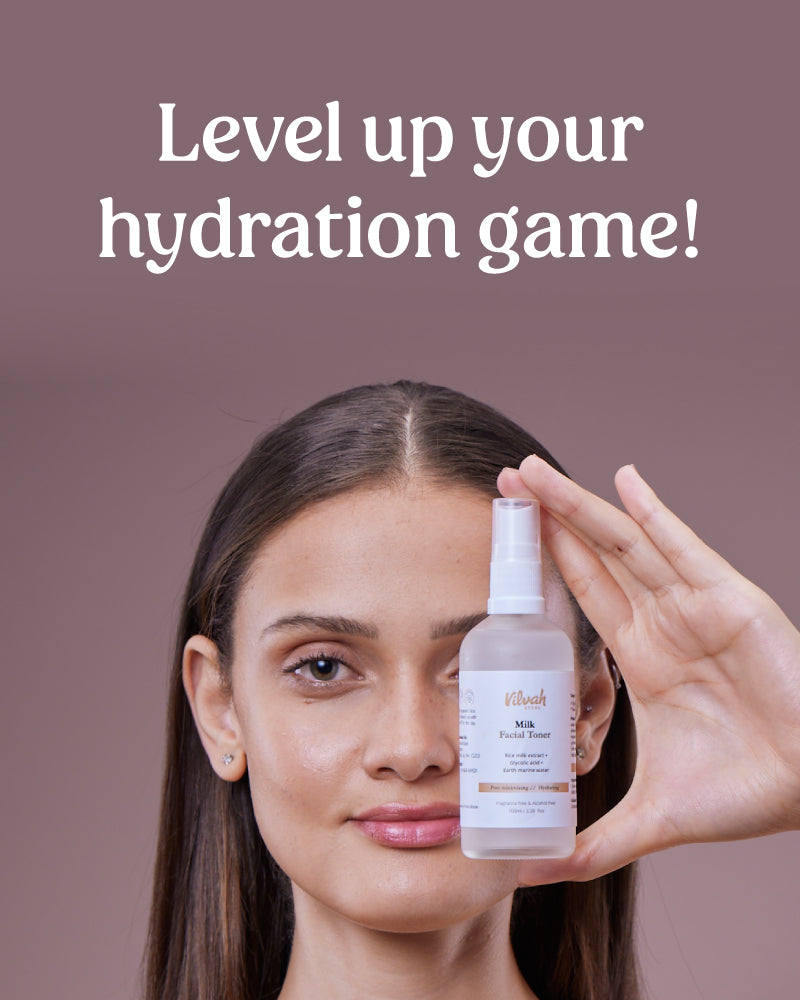 best facial toner for skin hydration - Vilvah