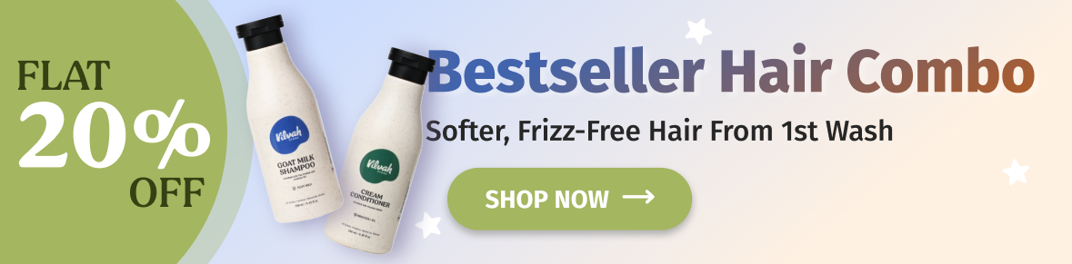 vilvah bestseller hair combo at flat 20% offer