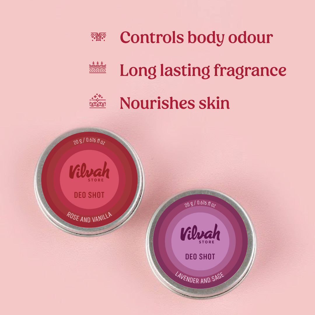 benefits of deo shot combo - Vilvah