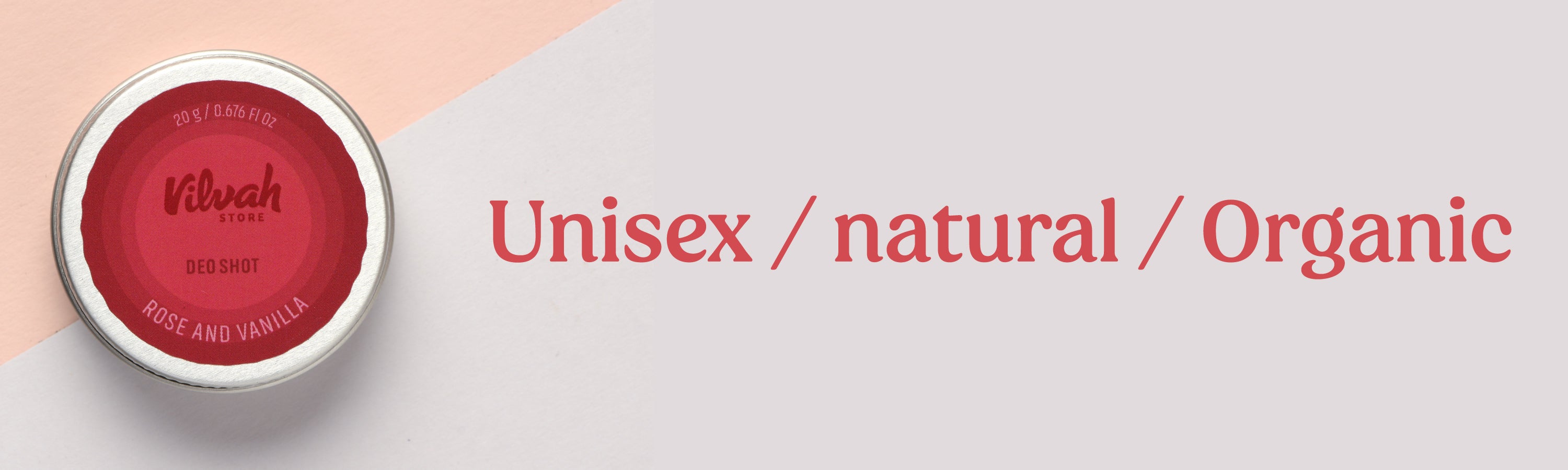 unisex deo shot rose and vanilla - Vilvah
