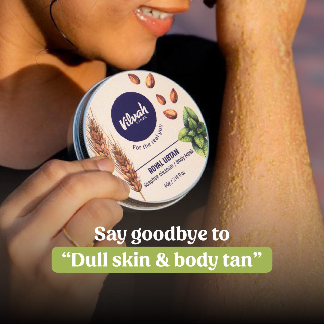 soapfree cleanser, body mask - Vilvah