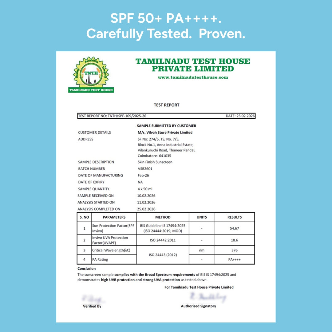 Skin Finish Sunscreen SPF 50 PA++++