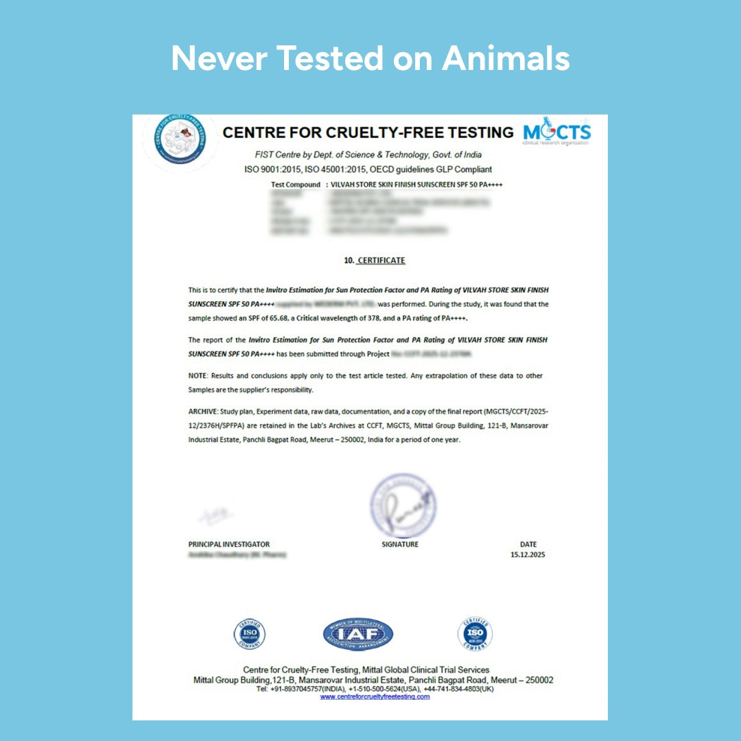 Skin Finish Sunscreen SPF 50 PA++++