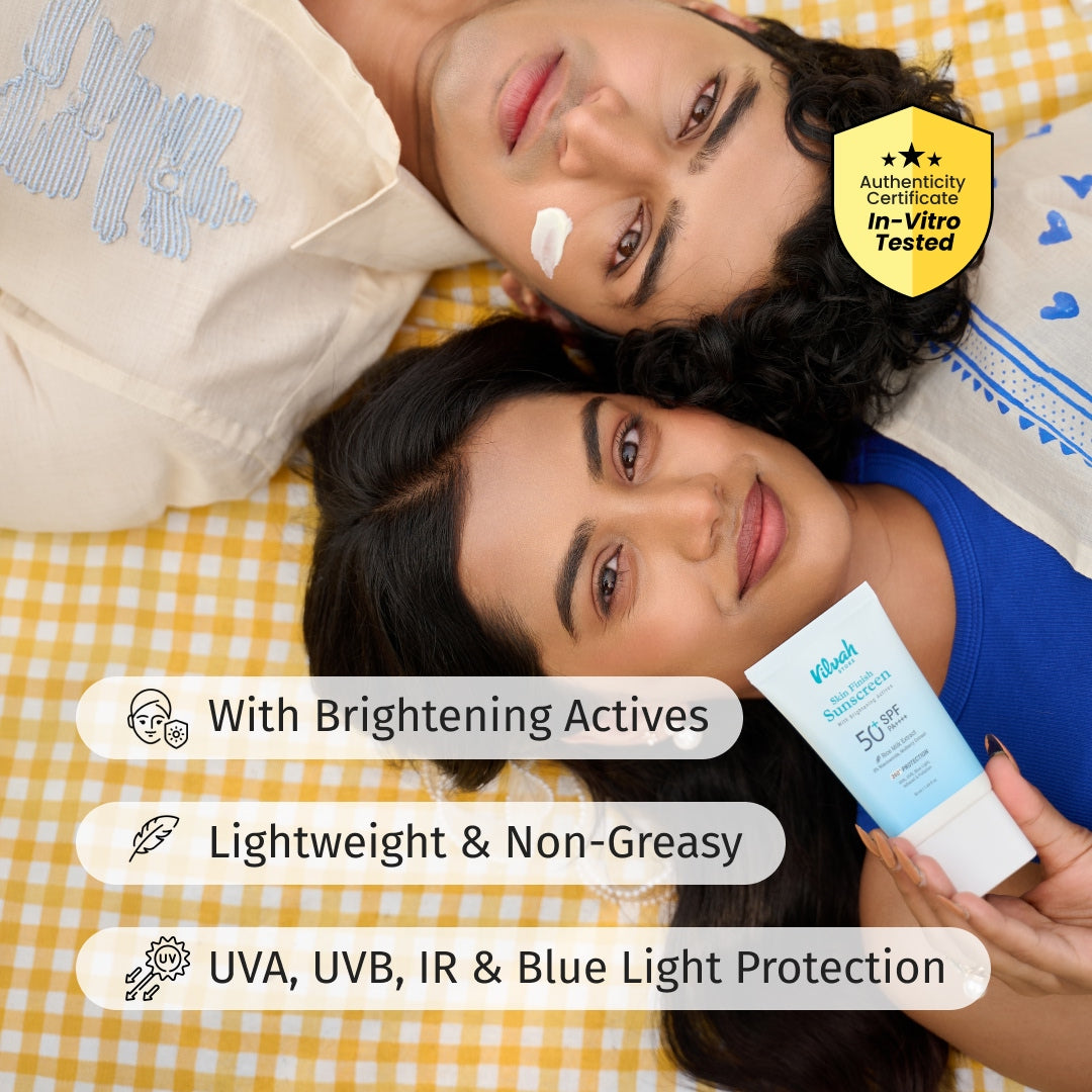 benefits of vilvah skin finish sunscreen