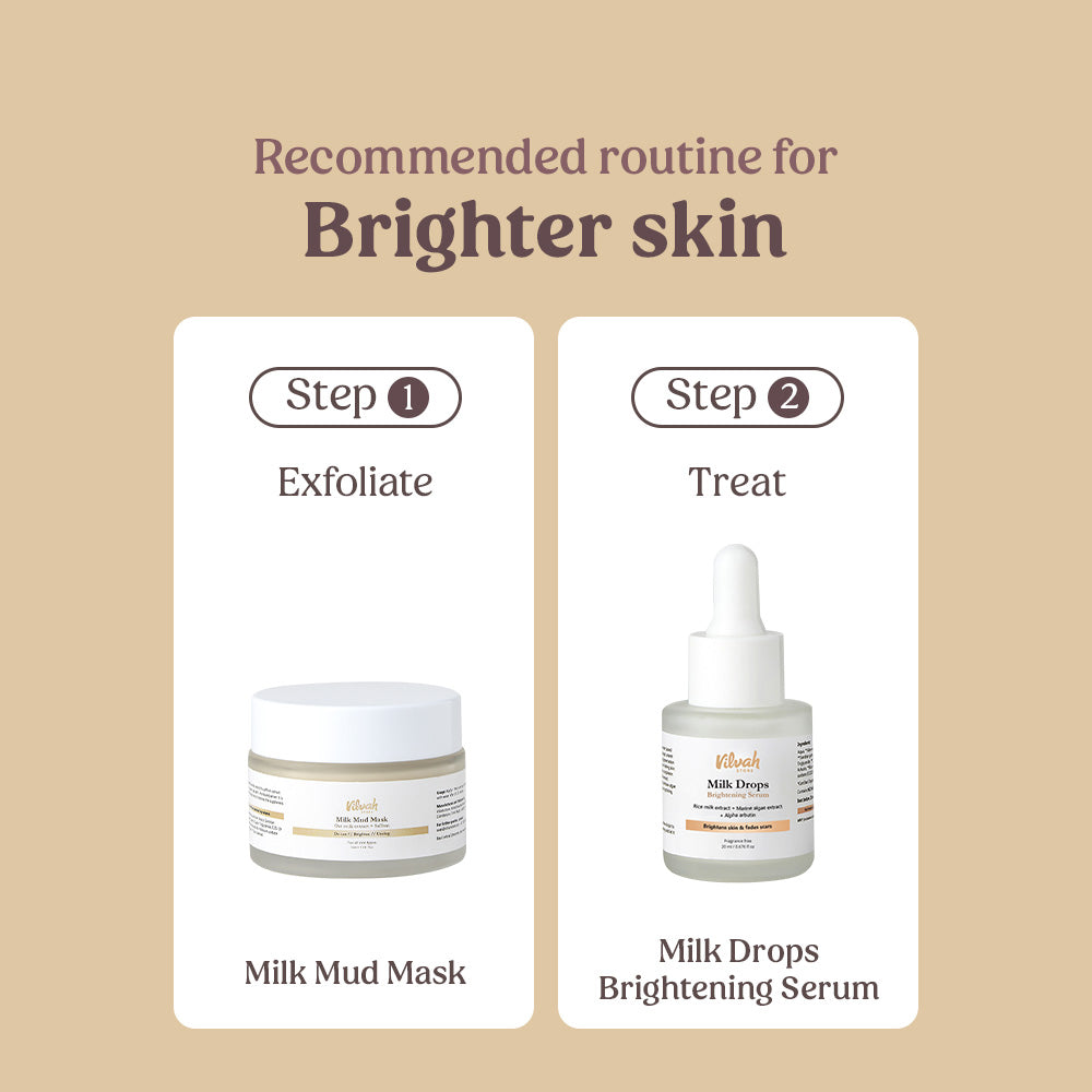 face care routine for brighter skin - Vilvah