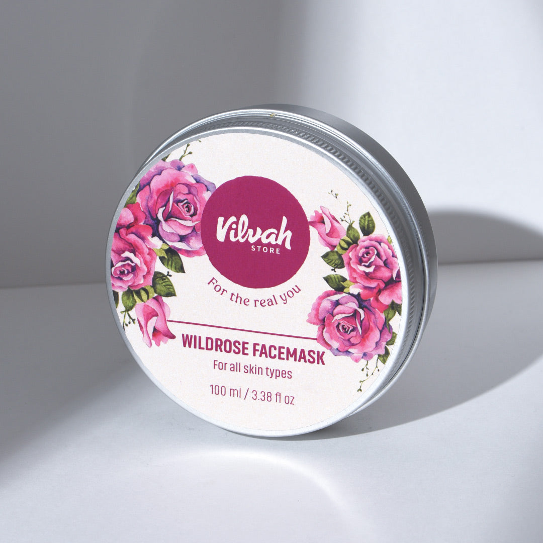 wild rose face mask - Vilvah