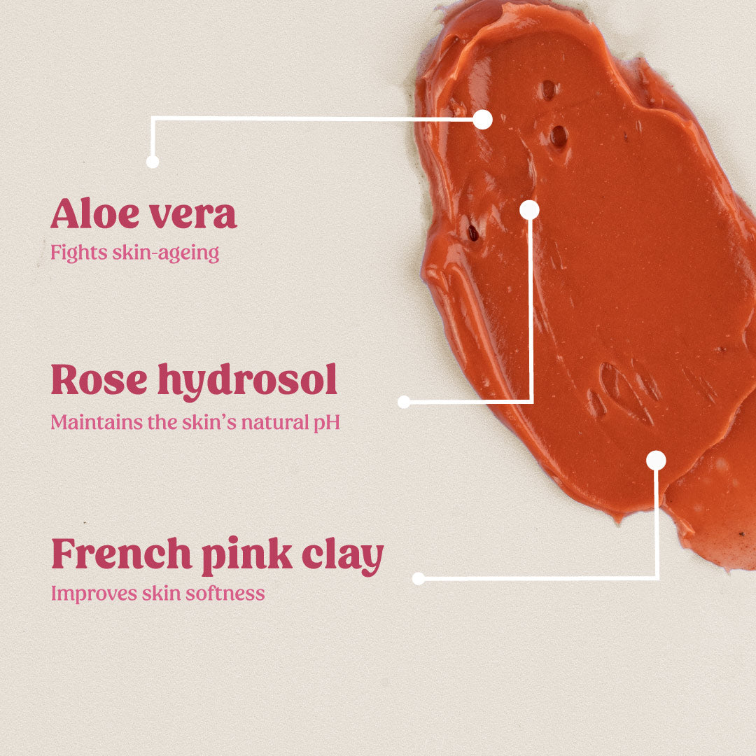 ingredients of wild rose face mask - Vilvah
