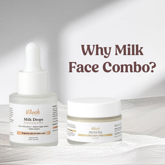 Vilvah's milk face combo benefits