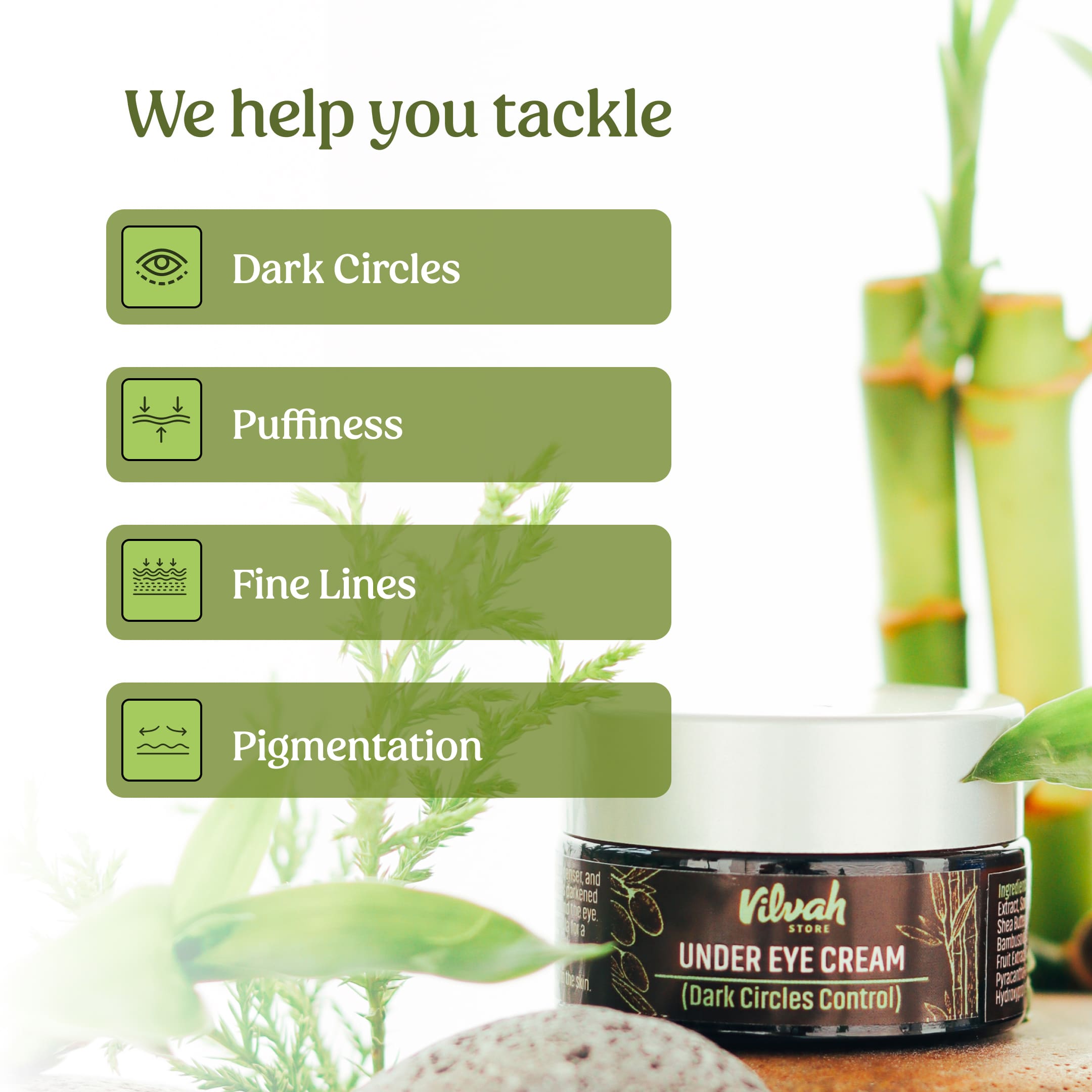 Vilvah under eye cream benefits