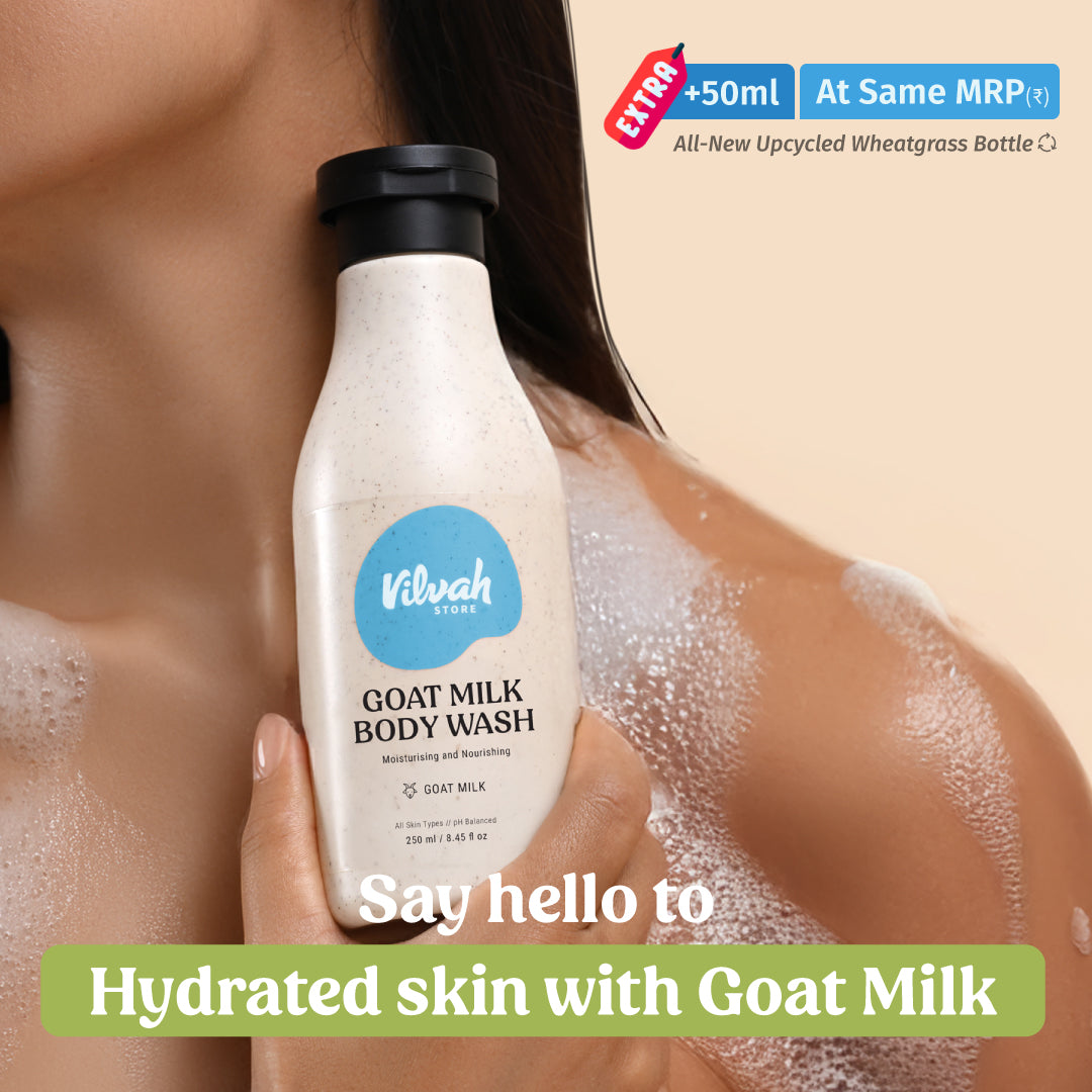 best goat milk body wash - Vilvah