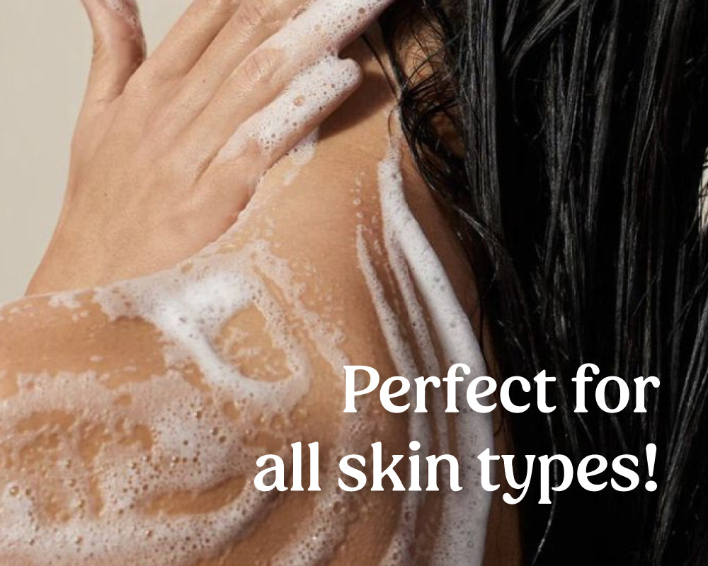 goat milk body wash suits for all skin types - Vilvah