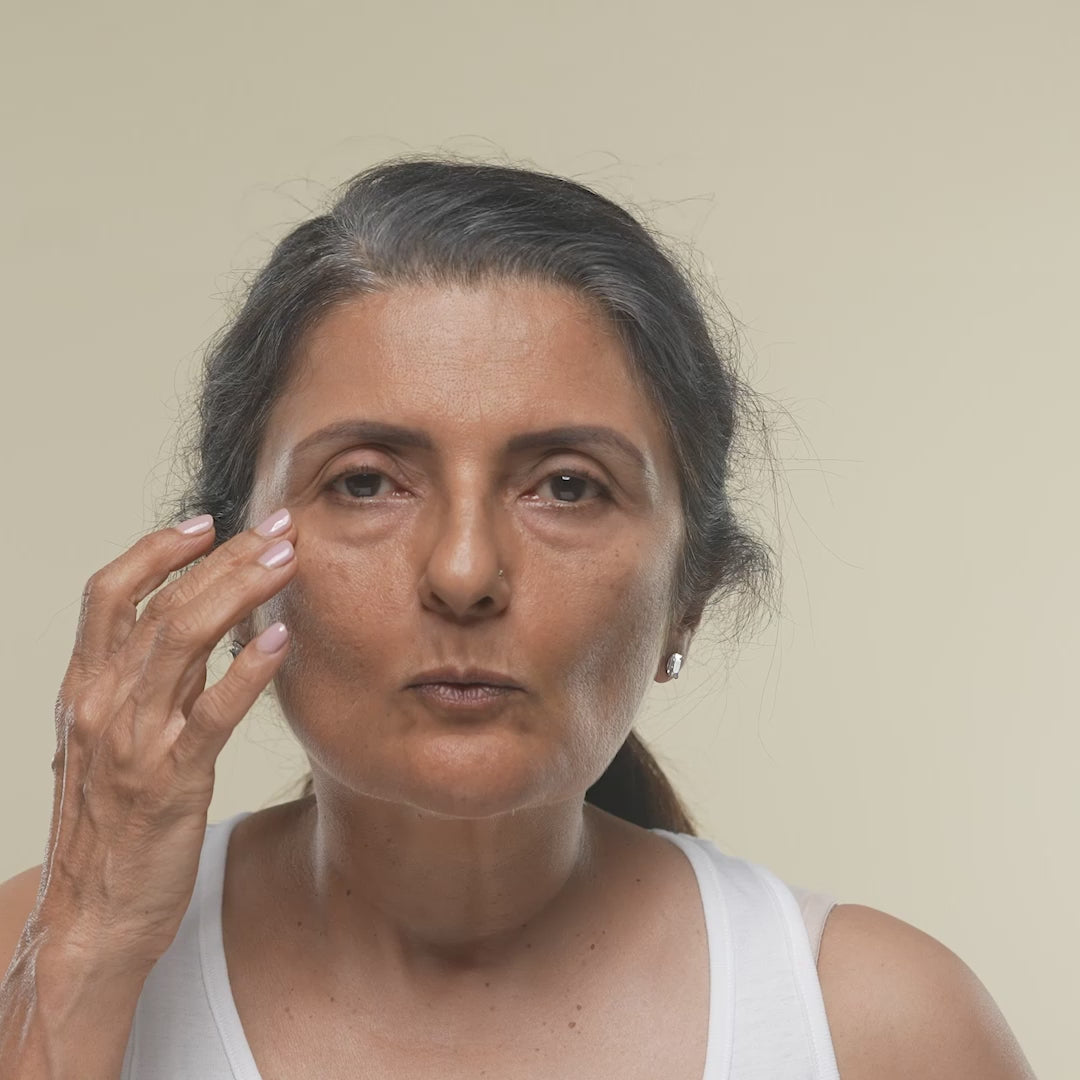 how to apply under eye cream - Vilvah