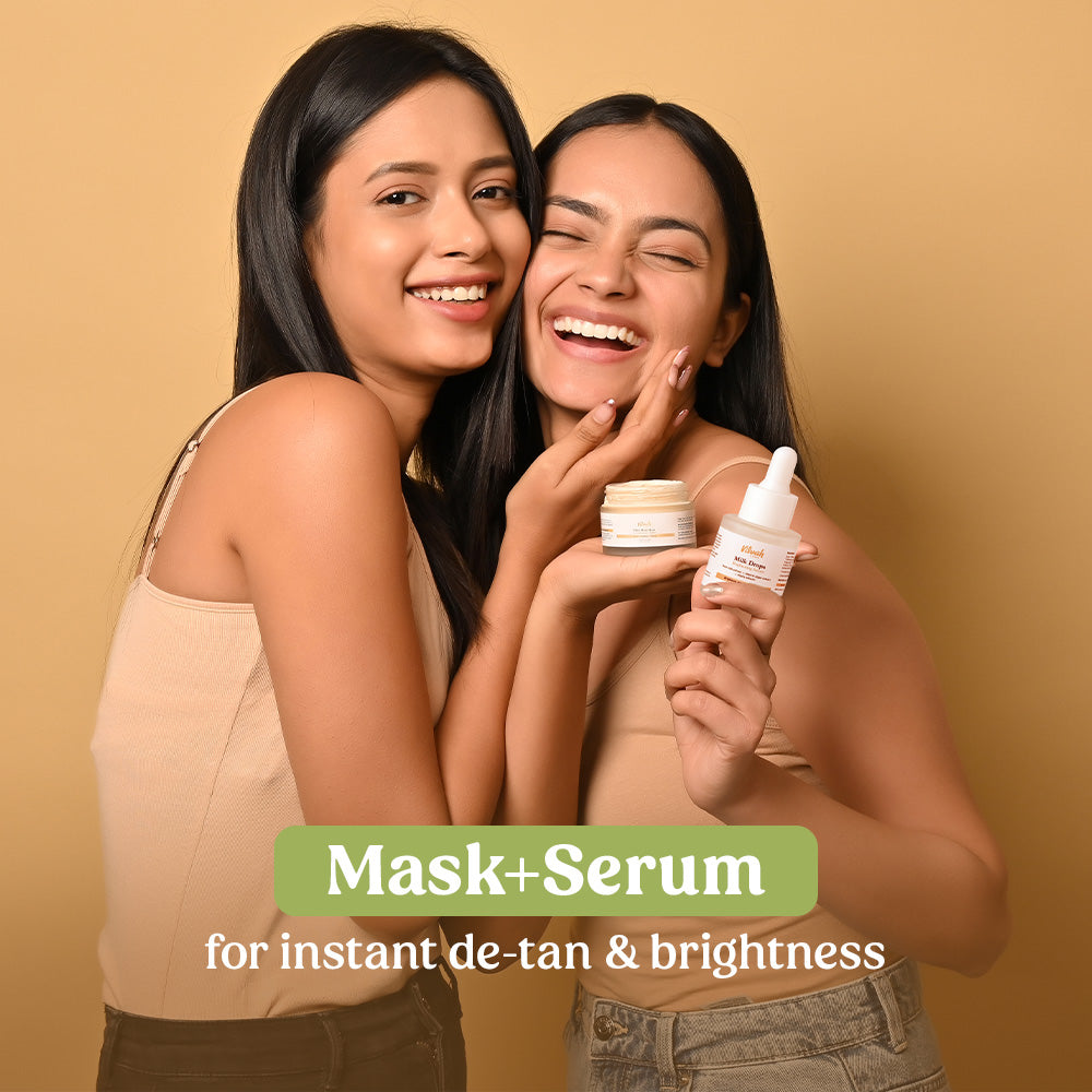 milk face combo for de-tan and brightness - Vilvah