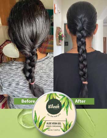 Aloe Vera Gel for Hair Growth