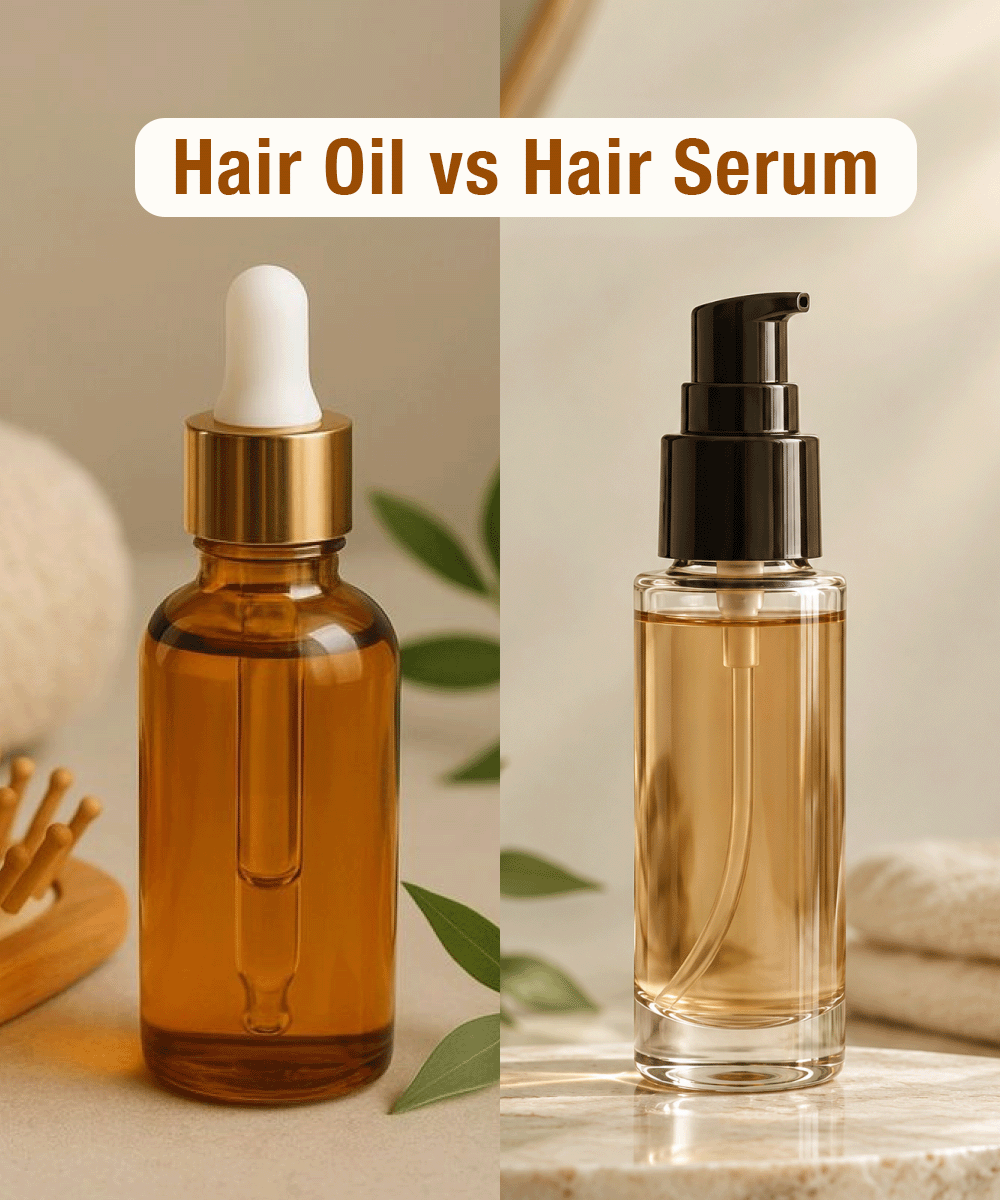 Hair Oil vs Hair Serum