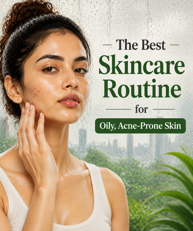 The Best Skincare Routine for Oily, Acne-Prone Skin in Indian Humidity